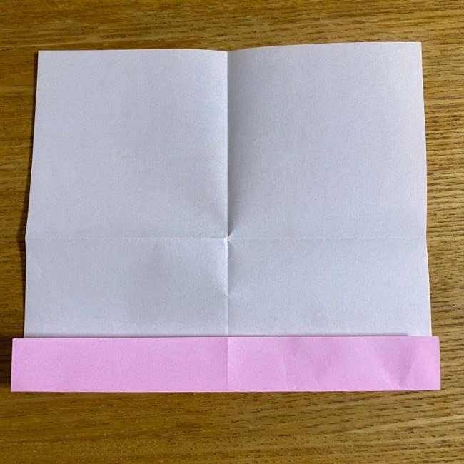 折り紙の腕時計 ハート付き の作り方 折り方 子供でも簡単かわいいブレスレッド風 子供と楽しむ折り紙 工作
