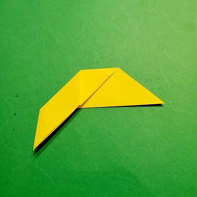 12枚の折り紙でつくる【松竹梅の折り紙リース】折り方・作り方(6)