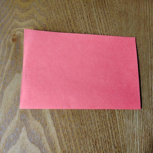 1月の折り紙 簡単！だるまの折り方・作り方 (2)