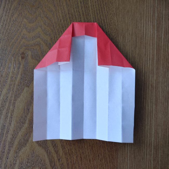 1月の折り紙 簡単！だるまの折り方・作り方 (8)