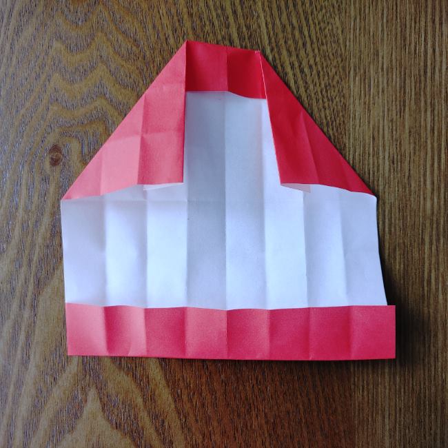 1月の折り紙 簡単！だるまの折り方・作り方 (9)
