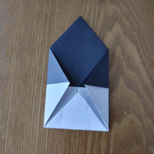 おたふくの折り紙 簡単な折り方 (10)