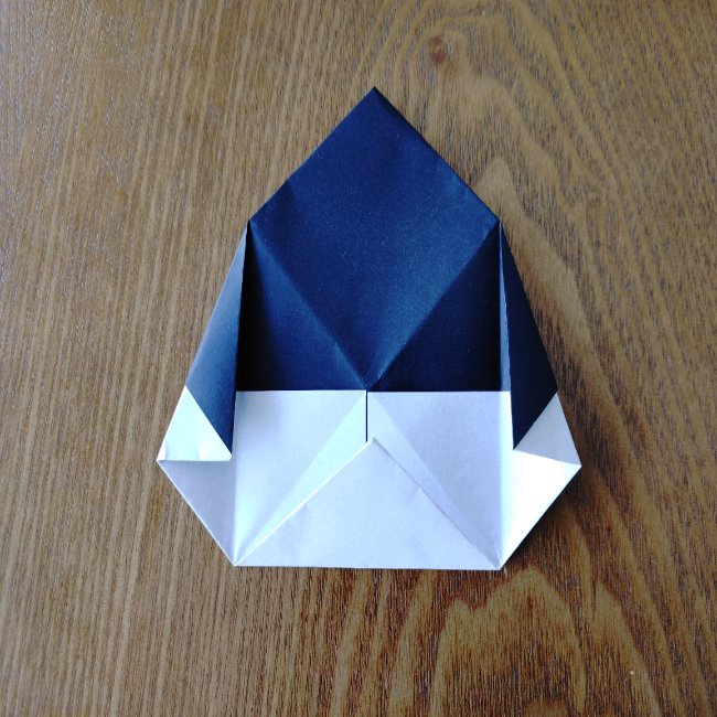 おたふくの折り紙 簡単な折り方 (12)