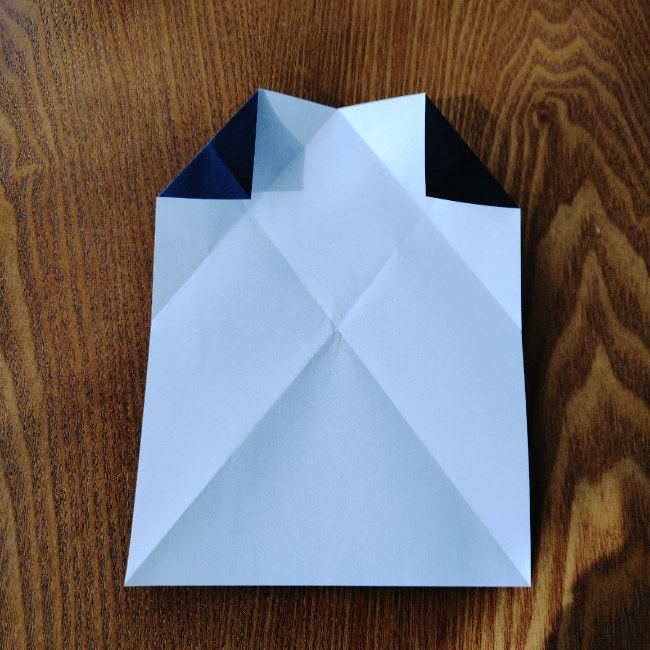 おたふくの折り紙 簡単な折り方 (7)