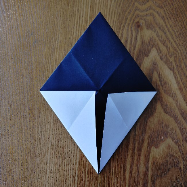 おたふくの折り紙 簡単な折り方 (9)