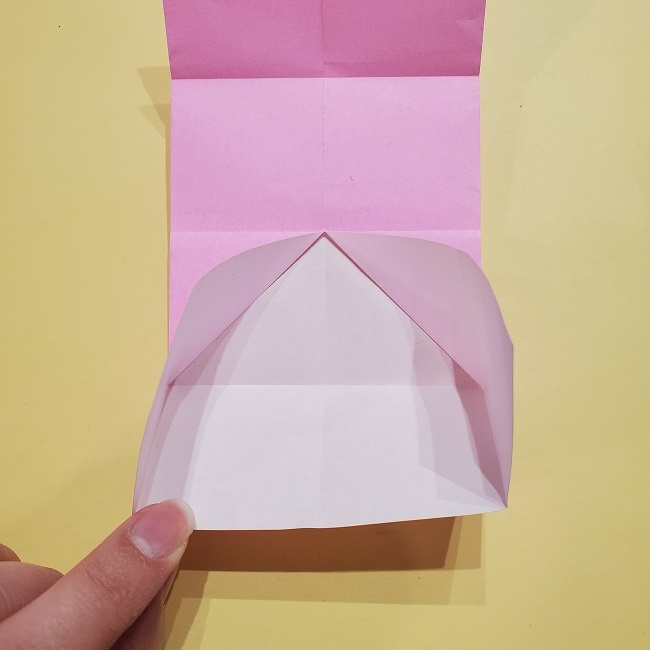 きめつのやいばの折り紙 みつりの折り方 (14)