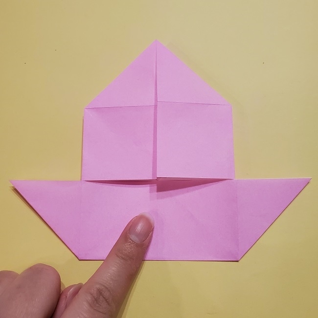 きめつのやいばの折り紙 みつりの折り方 (17)