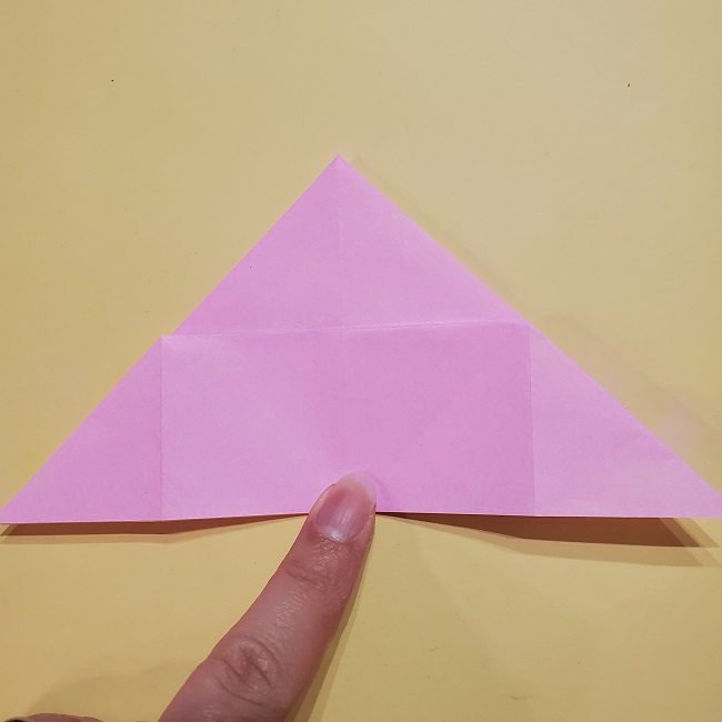 きめつのやいばの折り紙 みつりの折り方 (23)