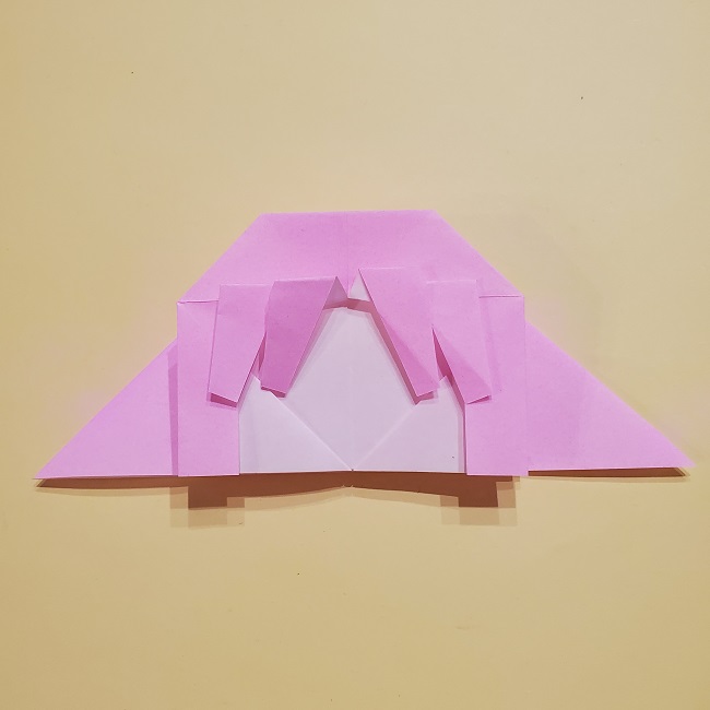 きめつのやいばの折り紙 みつりの折り方 (25)