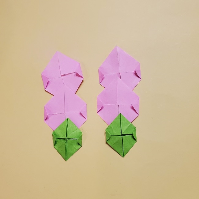 きめつのやいばの折り紙 みつりの折り方 (40)