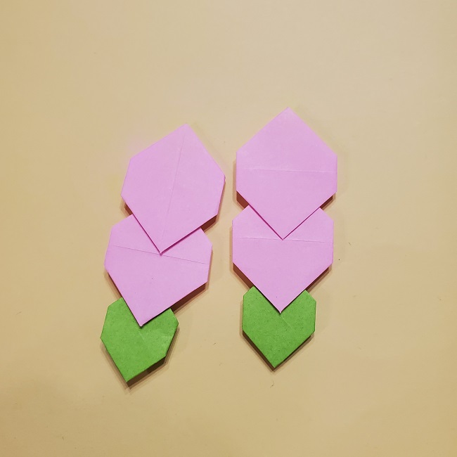 きめつのやいばの折り紙 みつりの折り方 (42)