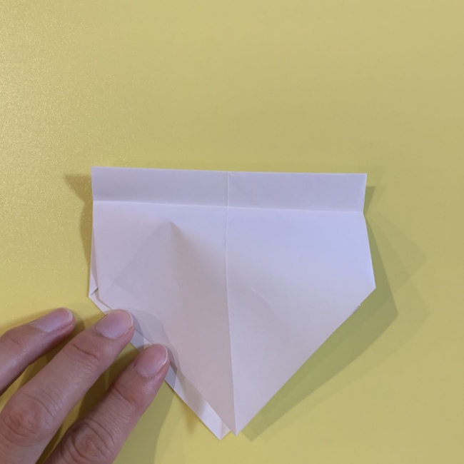 すみっこぐらし にせつむりの折り紙★折り方・作り方 (7)