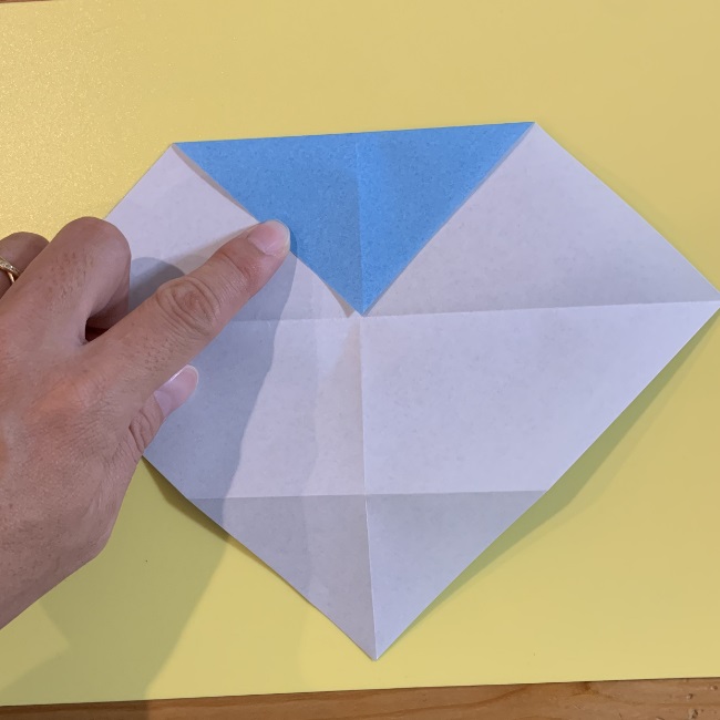 すみっこぐらし やま 折り紙の折り方・作り方 (5)