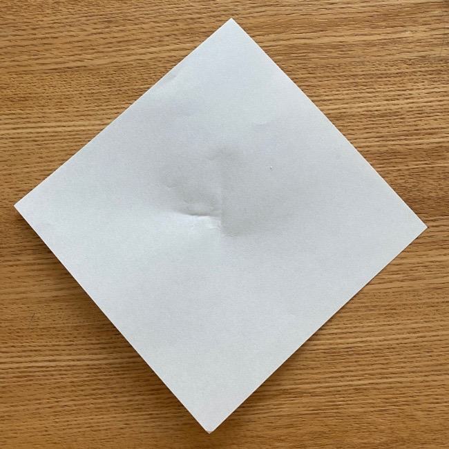 すみっこぐらし 折り紙のほこり《折り方・作り方》 (1)
