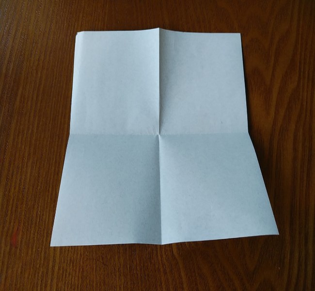 すみっこぐらし『おにぎり』の折り紙＊折り方(平面) (4)