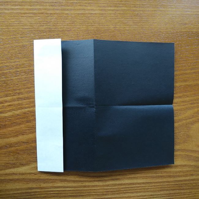 すみっこぐらし『おにぎり』の折り紙＊折り方(平面) (5)