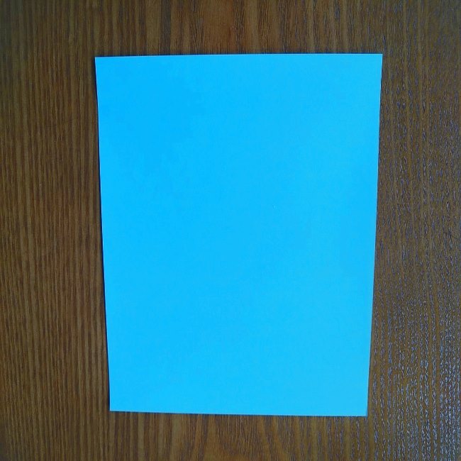 すみっこぐらしの折り紙もぐら・ぺんぎん(本物)の折り方 (1)
