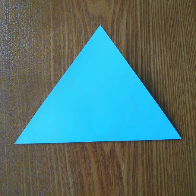 すみっこぐらしの折り紙もぐら・ぺんぎん(本物)の折り方 (2)