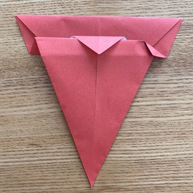 すみっこぐらしの折り紙アイスのコーンの折り方 (8)