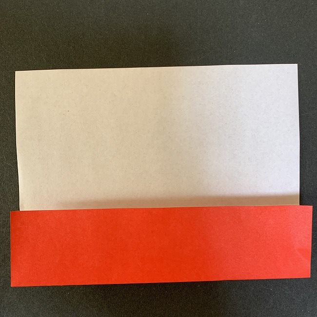 ハート型リースの作り方(折り紙) (2)