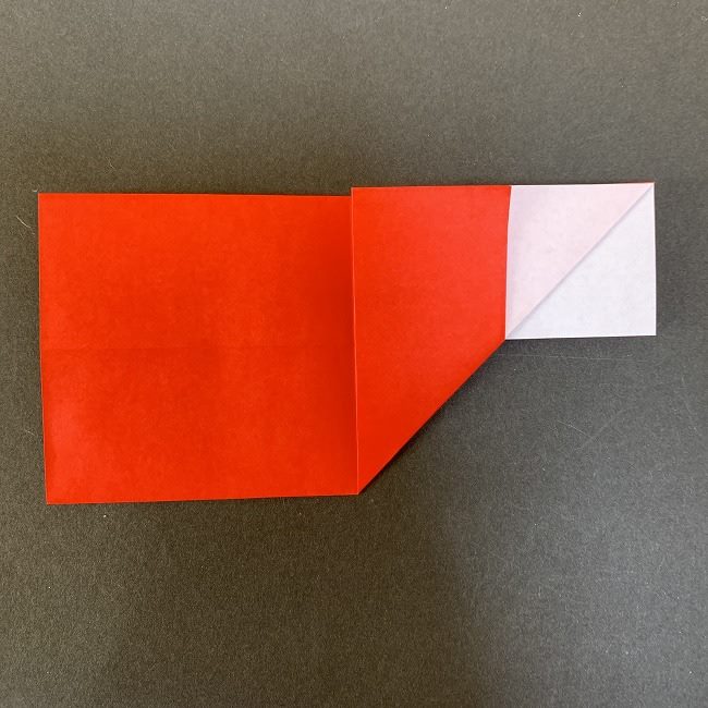 ハート型リースの作り方(折り紙) (7)