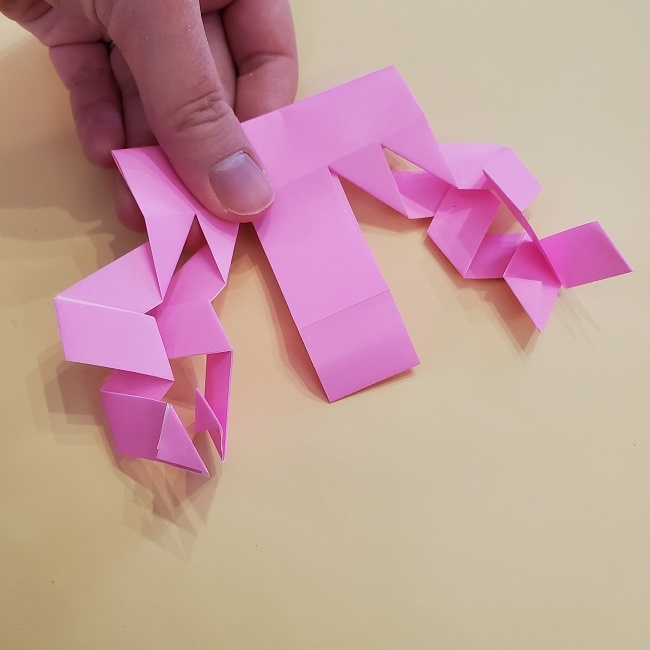 プリキュア【キュアグレース】折り紙の作り方 (20)