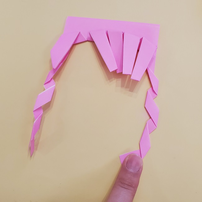 プリキュア【キュアグレース】折り紙の作り方 (32)