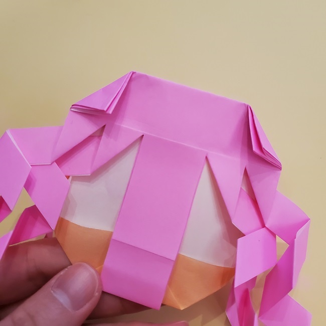 プリキュア【キュアグレース】折り紙の作り方 (39)