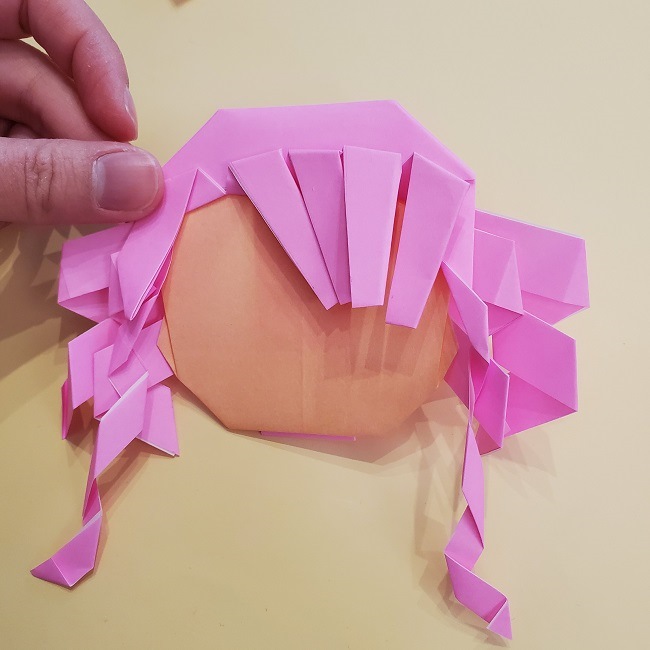 プリキュア【キュアグレース】折り紙の作り方 (40)