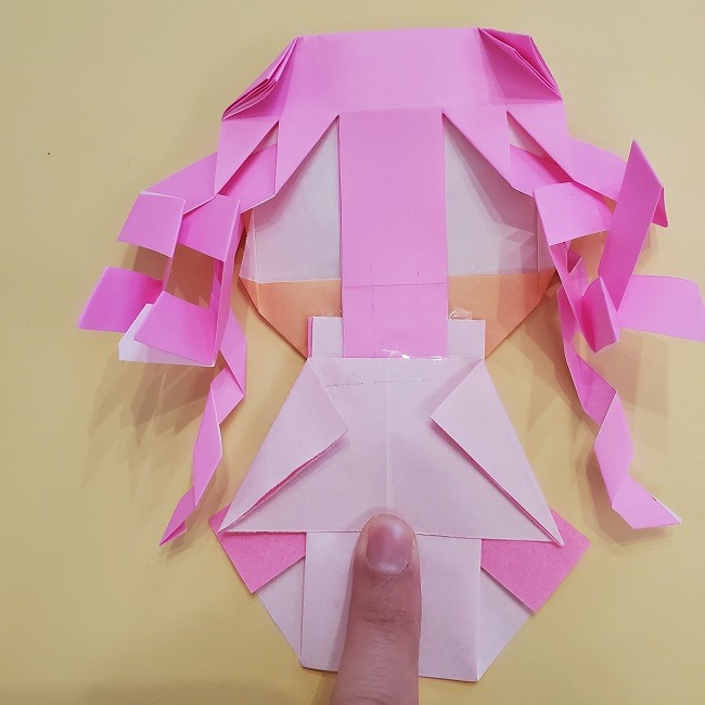 プリキュア【キュアグレース】折り紙の作り方 (63)