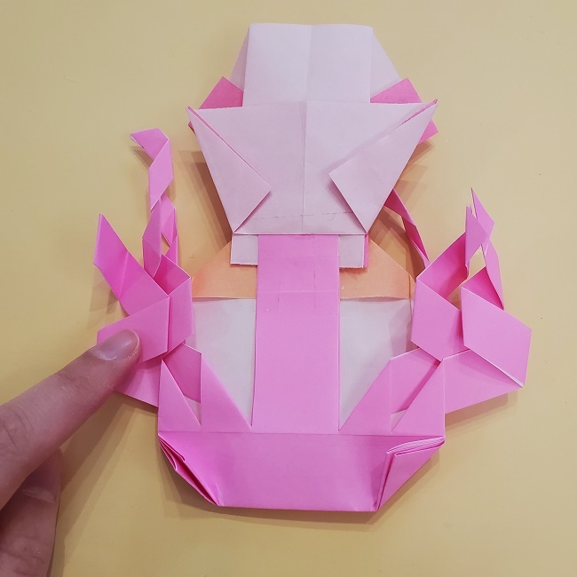 プリキュア【キュアグレース】折り紙の作り方 (64)