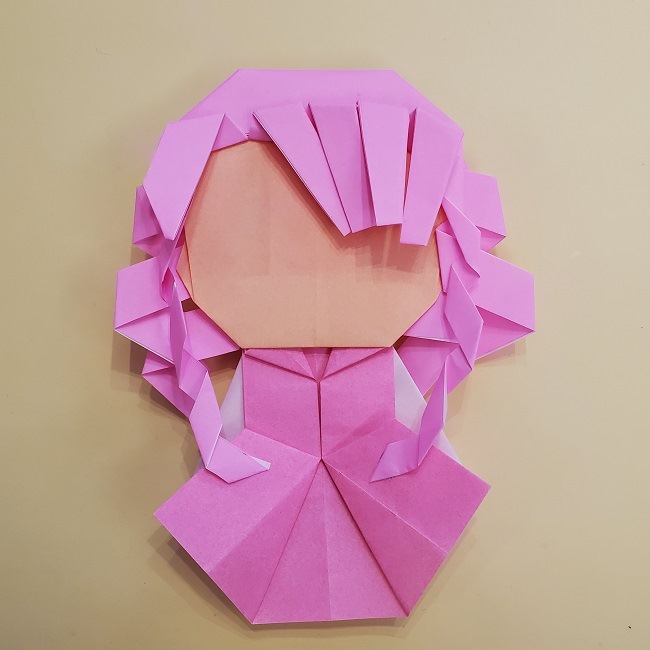 プリキュア【キュアグレース】折り紙の作り方 (67)