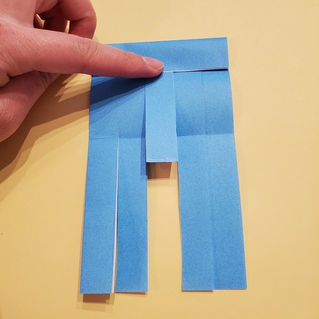 プリキュアの折り紙の作り方【キュアフォンテーヌ】 (13)