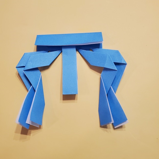 プリキュアの折り紙の作り方【キュアフォンテーヌ】 (16)
