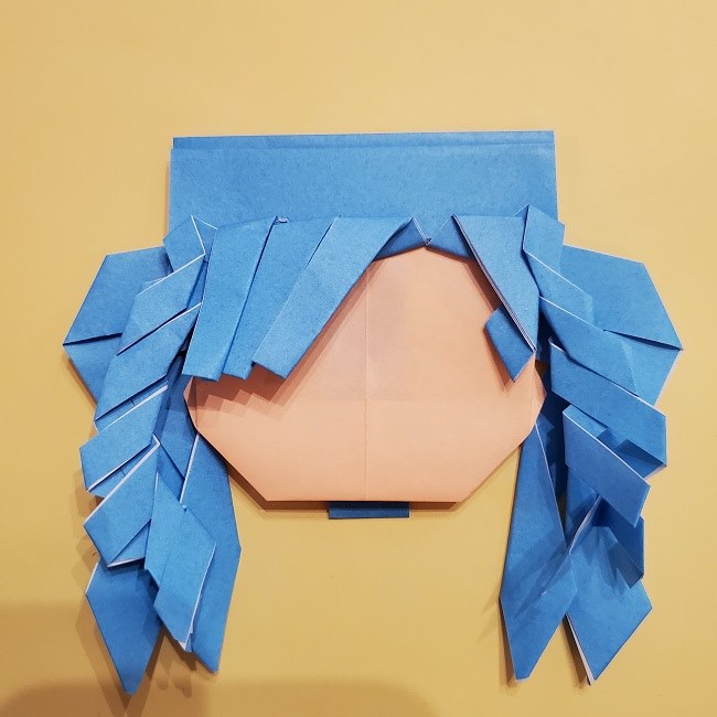 プリキュアの折り紙の作り方【キュアフォンテーヌ】 (31)