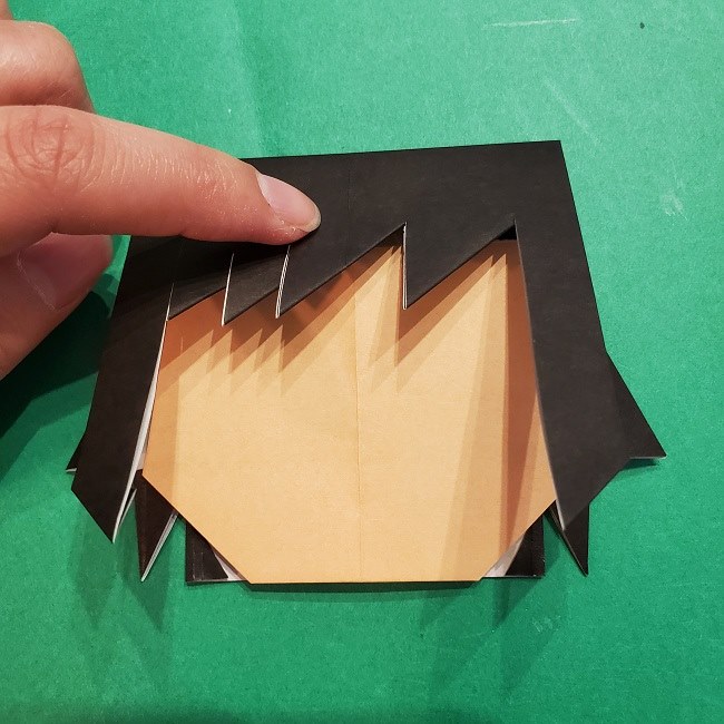 富岡義勇の折り紙の折り方・作り方 (27)