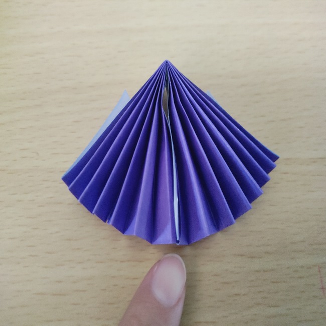 扇子の折り紙 折り方・作り方 (15)