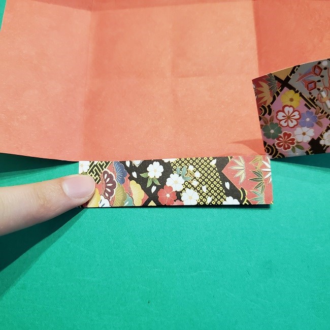 折り紙【1月の壁掛けフレーム】の作り方 (11)