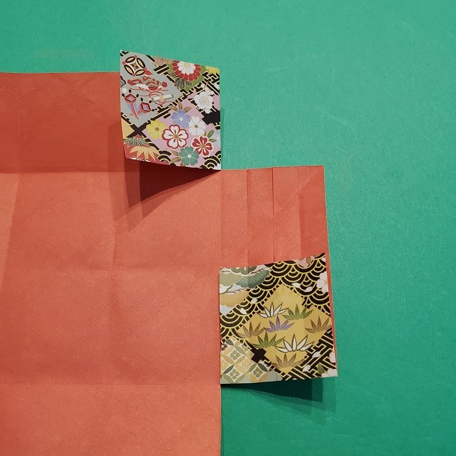 折り紙【1月の壁掛けフレーム】の作り方 (19)
