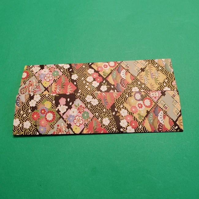 折り紙【1月の壁掛けフレーム】の作り方 (5)