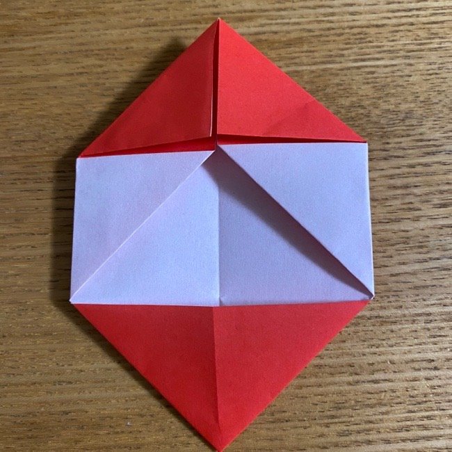 折り紙でつくる【ハートの名札】の折り方 (11)