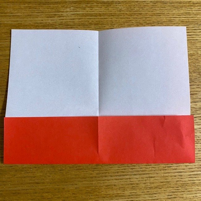 折り紙でつくる【ハートの名札】の折り方 (3)