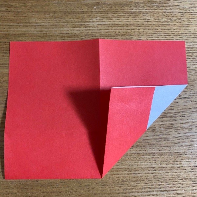 折り紙でつくる【ハートの名札】の折り方 (5)