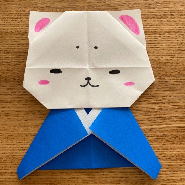 折り紙でつくる猫のひな祭りの作り方・折り方 (33)