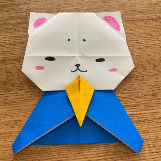 折り紙でつくる猫のひな祭りの作り方・折り方 (41)