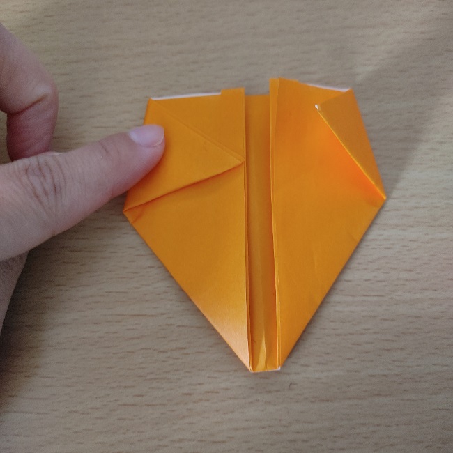 折り紙の『風船(ハート型)』の作り方 (7)