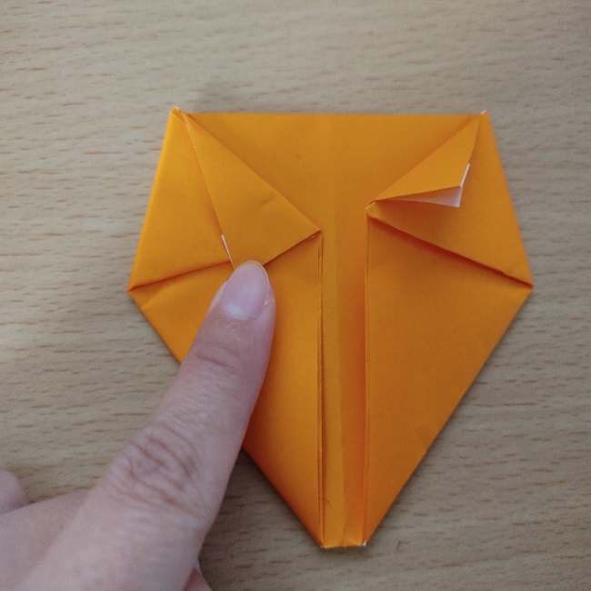 折り紙の『風船(ハート型)』の作り方 (8)