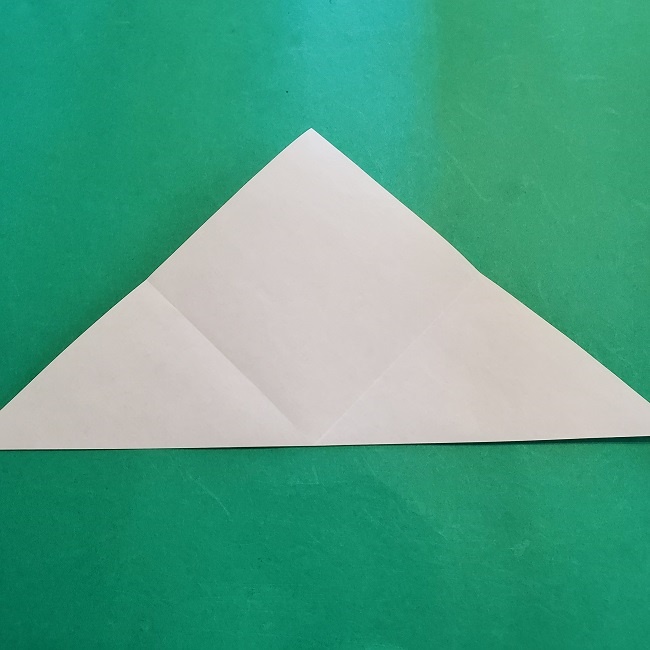 折り紙の【竹の葉】折り方 (6)