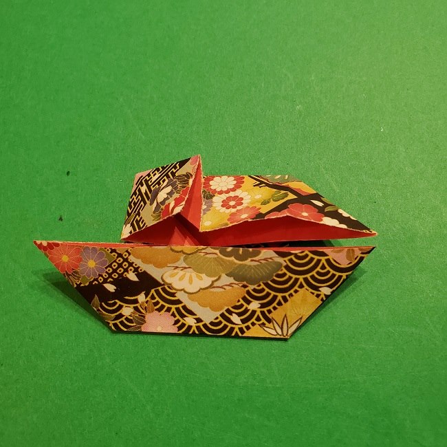 折り紙のくす玉(お正月)折り方・作り方 (16)