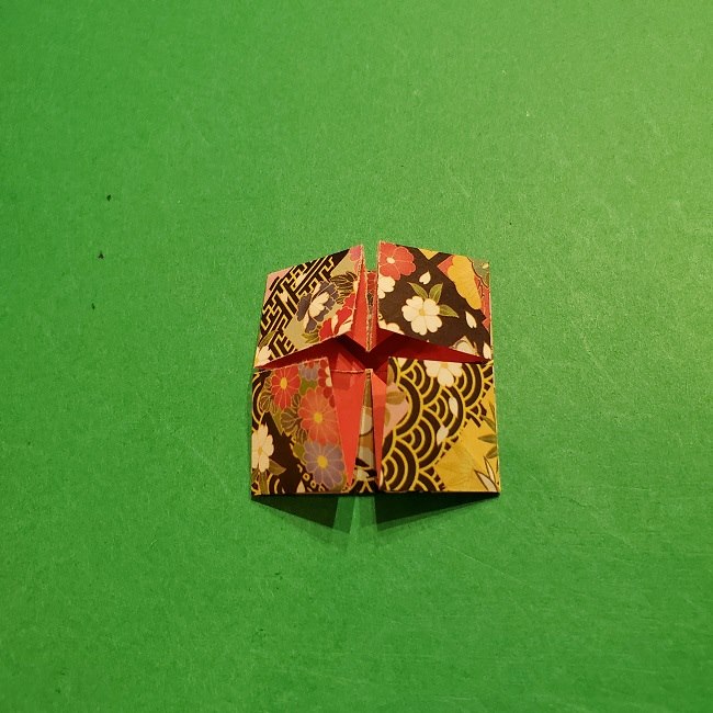 折り紙のくす玉(お正月)折り方・作り方 (17)